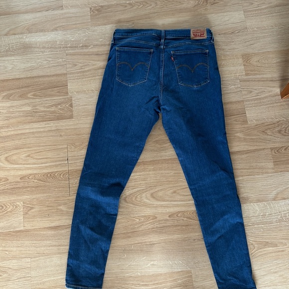 Levi’s 720 High Rise Super Skinny Premium Jeans-Medium Wash-32x30 - Picture 5 of 7